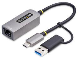 StarTech Placa de retea Startech C21GA-USB-ETHERNET, RJ45, USB-A/USB-C, Gray (C21GA-USB-ETHERNET) - laptopaid