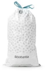 Brabantia Торбички за кош Brabantia PerfectFit FlatBack+/Bo 1004144, Размер O, 30 л, 20 броя, Бял (1004144)