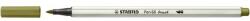 STABILO Pen 68 brush sárzöld ecsetfilc (568/37) (568/37)