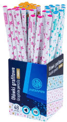 Astra PEN Háromszögletű HB Grafitceruza 48 Darabos Pink/Blue