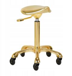 ACTIVESHOP Fine Gold Arany Fodrászszék - Professzionális Forgószék (DLA148127)