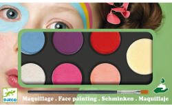 DJECO Trusa make-up culori pastel non alergice (DJ09231)