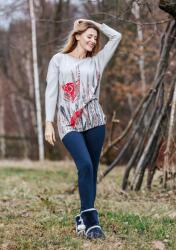 KEY Női pizsama Key | bézs