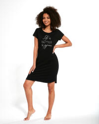 CORNETTE női hálóing Life | fekete