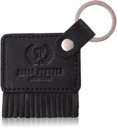Paolo Peruzzi Bőr kulcstartó T-88-BL/BL | fekete