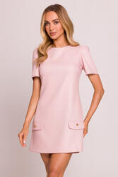 MOE Mini trapéz ruha M855 | őszibarack