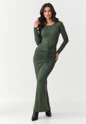 Makadamia Testhezálló maxi ruha | khaki