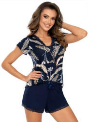 DONNA női nyári pizsama Helen | sötétkék