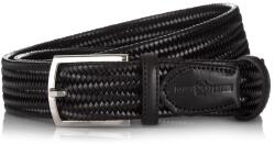 Paolo Peruzzi Kötött bőr öv IT-BL-110 CM | fekete