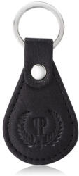 Paolo Peruzzi Bőr kulcstartó T-85-BL | fekete