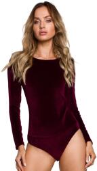 MOE Velúr body | bordó