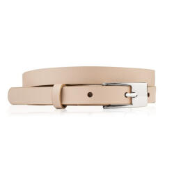 BRØDRENE Brødrene Női bőr öv 120 cm | bézs - top-brands - 5 394 Ft