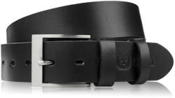 Paolo Peruzzi férfi prémium minőségű bőröv klasszikus csattal 110 cm | fekete