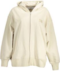 Calvin Klein női cipzáras kapucnis pulóver | bézs