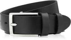 Paolo Peruzzi Férfi bőr öv ezüst csatokkal 100 cm | fekete