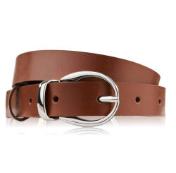 BRØDRENE Brødrene női bőr öv 120 cm | barna - top-brands - 6 231 Ft