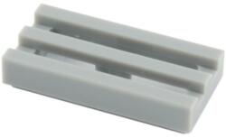 LEGO® Módosított csempe világos kékeszöld 1x2 rács alsó horonnyal (4211350)