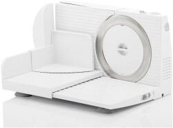 Gorenje R402W szeletelőgép, fehér, 17 cm átmérőjű Solingen márkájú penge, 0-17 mm vágásszélesség, 100 W (R402W)