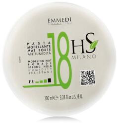 HS MILANO Matt Pomade Strong Hold tincskiemelés és hajformázás erős fixálás 100 ml