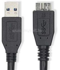 Nedis CCGL61500BK10 USB3.2 - micro-B (micro B) kábel, 5 Gbps, 1m (CCGL61500BK10) (CCGL61500BK10)