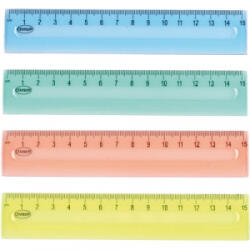 Centrum Vonalzó egyenes 15 cm csomagolt (80725) (80725) - aqua