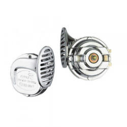  Homasita 12V-os dupla csigakürt króm (56HN613F) (56HN613F)