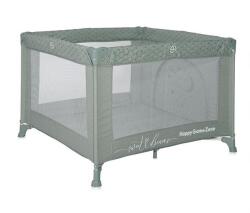 Lorelli Tarc de Joaca Lorelli Happy Game Zone, 100 x 100 x 74 cm, 0 luni - 3 ani, maxim 15 Kg, mecanism dublu de siguranta, Verde