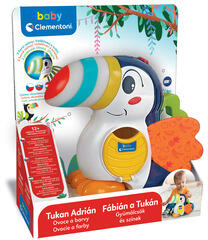 Clementoni Baby Clementoni Fábián A Tukán - Interaktív Magyarul Beszélő Madár (50584)