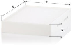 Mann-filter Utastér - Kabin szűrő Mann Filter CU 28 016 (CU28016)