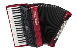 Hohner Bravo III 96 red (SilentKey)