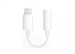 Lightning átalakító adapter, Lightning-ről 3.5mm fülhallgató/mikrofon csatlakozóra, fehér (Lighting-AUX_1)