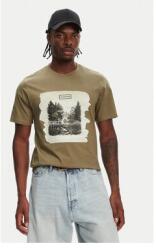 Hunter Férfi Póló, HARM0033251, Pamut, 2XL INTL, Khaki (0000305062611_XXL)