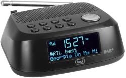 Trevi RC 80D4 DAB Asztali ébresztőóra rádióval fekete (0RC80D400)