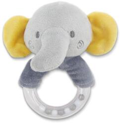 Lorelli Jucarie de plus Lorelli inel, Elefant, 11 cm, zornaitoare, 0 luni+