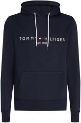 Tommy Hilfiger Tommy Hilfiger, Organikuspamut tartalmú kapucnis pulóver hímzett logóval, Piros, Fehér, Tengerészkék, M (MW0MW10752-403-M)