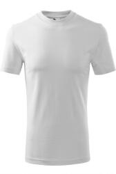 MALFINI Klasszikus unisex póló, L méret, Fehér