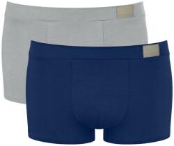 Sloggi 2 db-os Sloggi férfi boxeralsó szett, 10214597, Pamut/Elasztán, M INTL, Kék/Szürke (0000305554697_M)