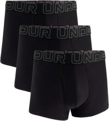 Under Armour Perf Tech Solid 3in 3Pack Black Férfiboxeralsó M