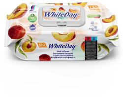  WHITEDAY Nedves tölrőkendő barack - 120db