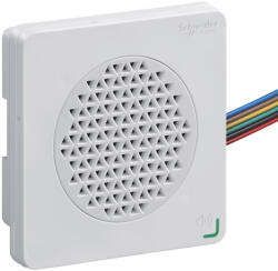 Schneider Electric Harmony XVSV - XVSV7BWN - DIN72 (72x72 mm) elektromos hangjelző, szerkeszthető jelzés, NPN, 12 - 24VDC, fehér (XVSV7BWN)