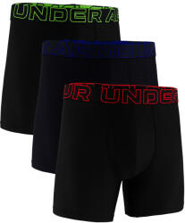 Under Armour Perf Tech 6in 3Pack Black Férfiboxeralsó L