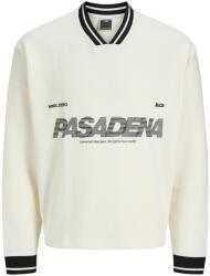 JACK & JONES Jack Jones Férfi Pulóver, 12278566, Pamut/Poliészter, M INTL, Fehér (0000305505293_M)