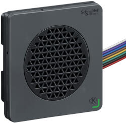 Schneider Electric Harmony XVSV - XVSV7BBP - DIN72 (72x72 mm) elektromos hangjelző, szerkeszthető jelzés, PNP, 12 - 24VDC, fekete (XVSV7BBP)