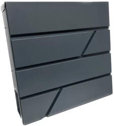  Hadi MD025 postaláda antracit szórólaptartós kültéri (2050870)