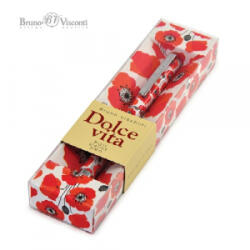 Bruno Visconti Golyóstoll Bruno Visconti 0, 7mm kék, fém test, Dolce Vita - pipacsok (20-0252/04) (20-0252/04)