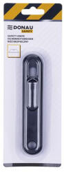 DONAU Univerzális kés, cserélhető pengével, 18 mm, DONAU Safety, fekete (D1574493105) (15744931-05)