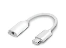 Xiaomi audió adapter kábel (3.5mm jack aljzat - Type-C) FEHÉR 'Gigapack csomagolás' (45010000031P) (45010000031P)