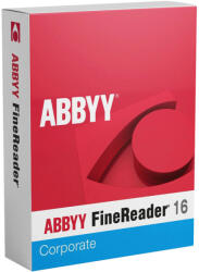 ABBYY FineReader PDF 16 Corporate (1 felhasználó / 1 év) (EU) (Elektronikus licenc) (AFP16C-1D1Y-EU)