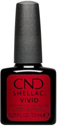 CND Shellac VIVID Red Carpet 7, 3ml Színes géllakk