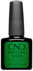 CND Shellac VIVID Shamrock Green 7, 3ml Színes géllakk